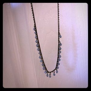 blue jewel necklace